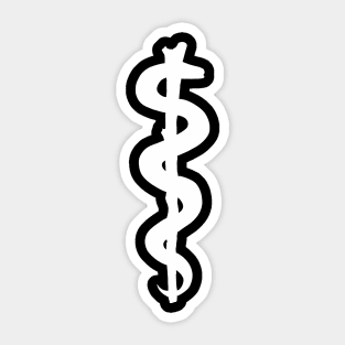 Caduceus Medicine Sticker